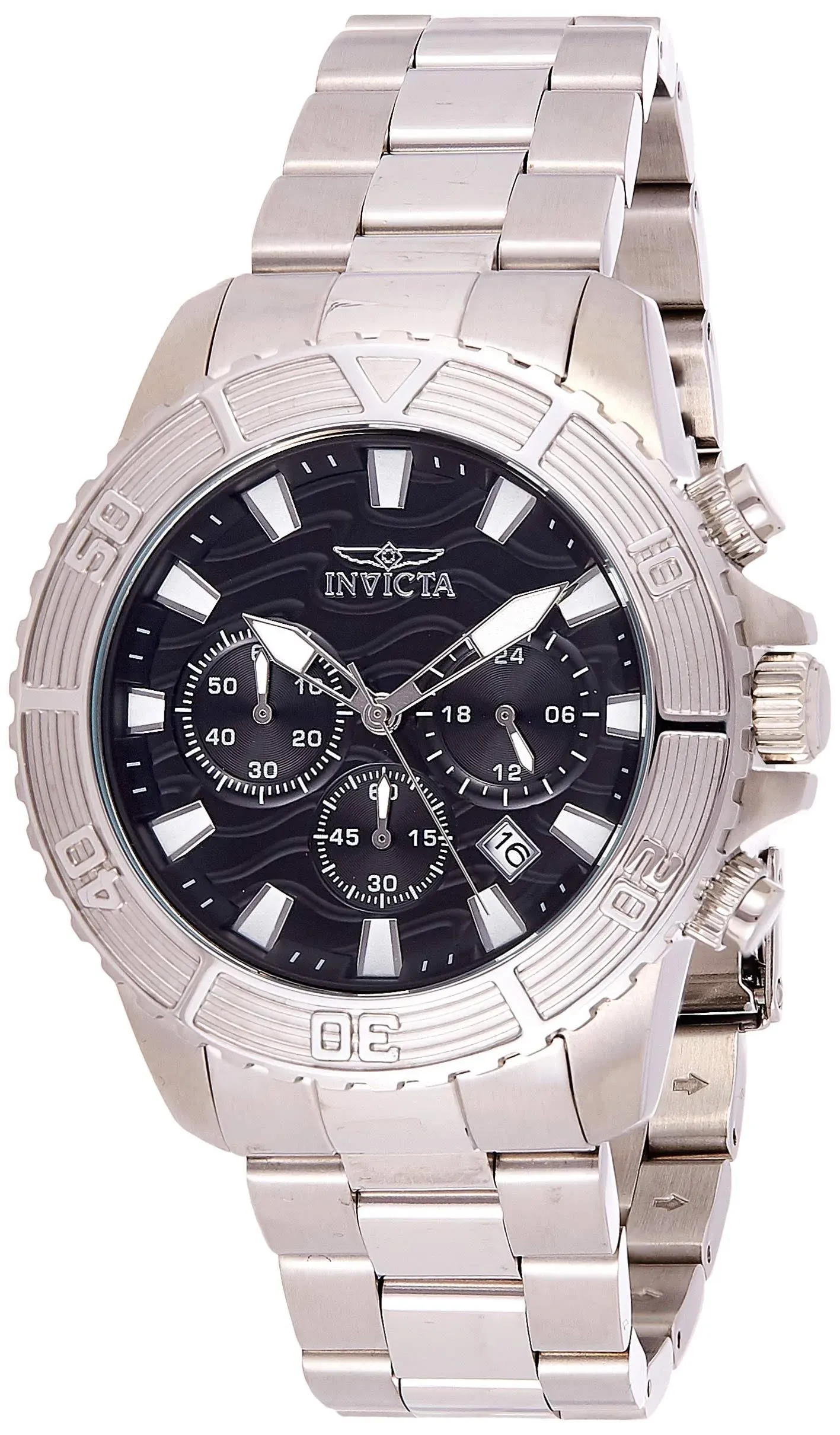 Invicta Men&#039;S Pro Diver Stainless Steel Quartz Watch : 23998)