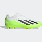 All Gender X Crazyfast .3 FG Soccer Shoes - Cloud White / Core Black / Lucid Lemon- Regular (D)