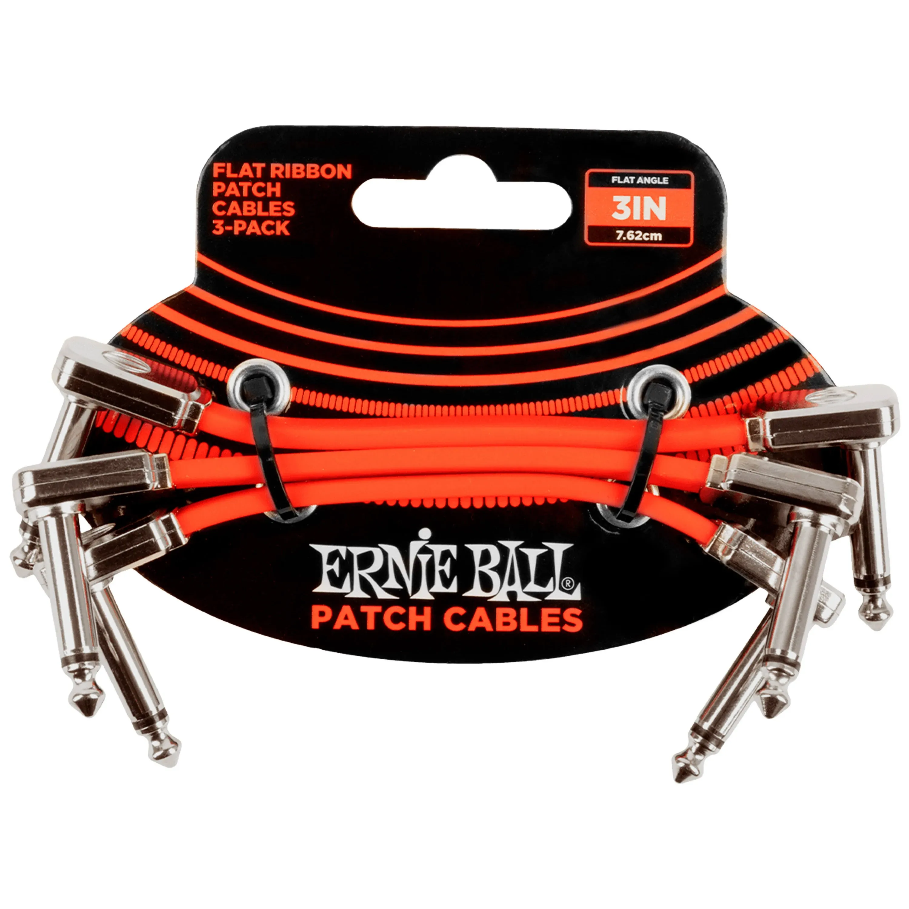 Ernie Ball - 6401 Pack 3 Cables Patch