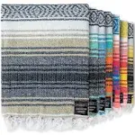 Authentic Handwoven Mexican Blanket, Yoga Blanket - Perfect Outdoor Blanket