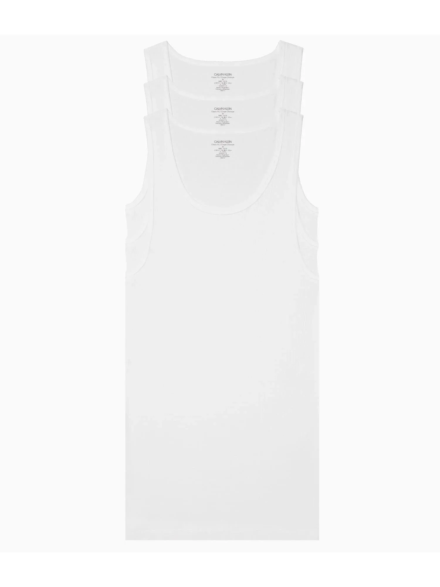 Calvin Klein Cotton Classics 3 Pack Tank White / L