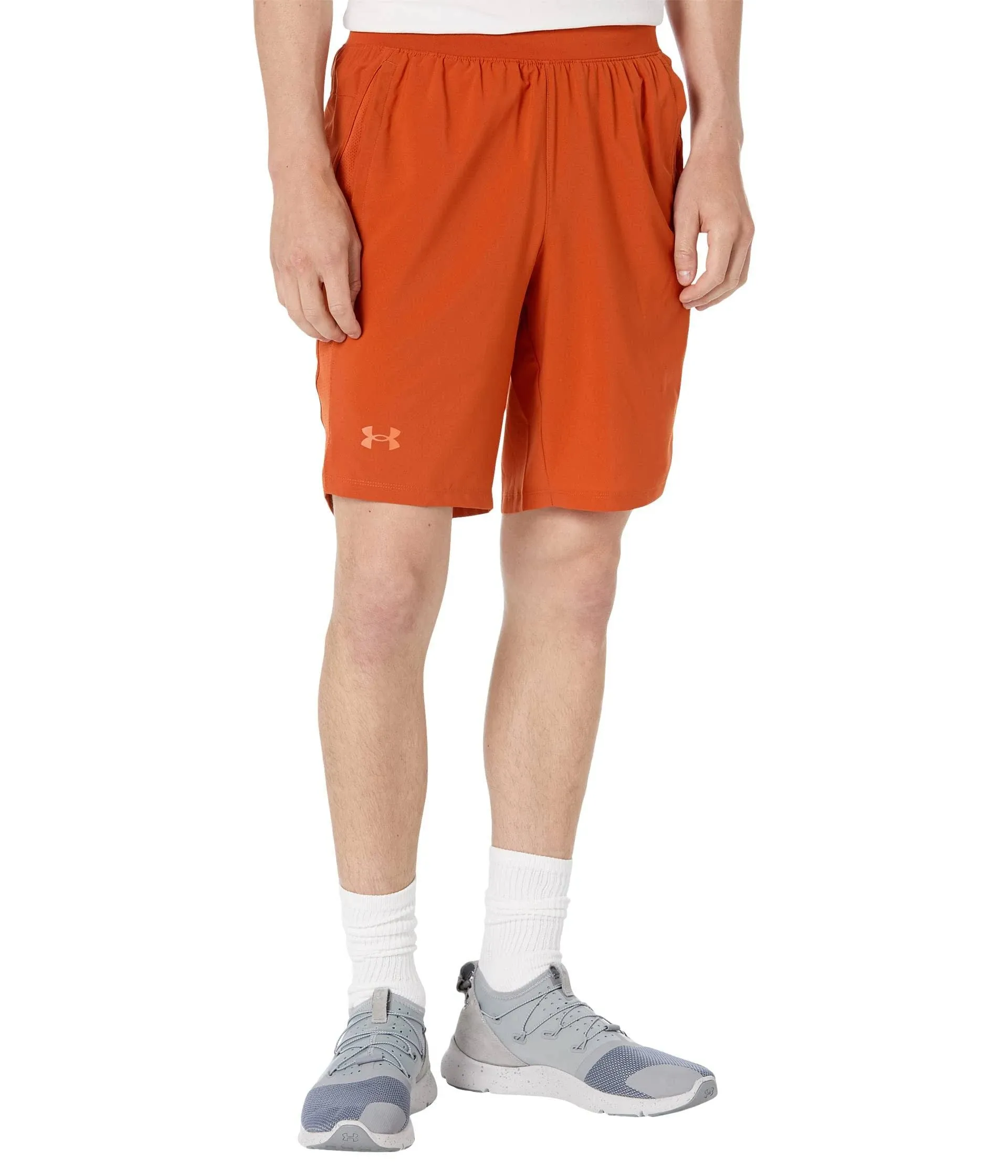 Under Armour Launch Run 9" Shorts Men's Fox/Reflective / Medium