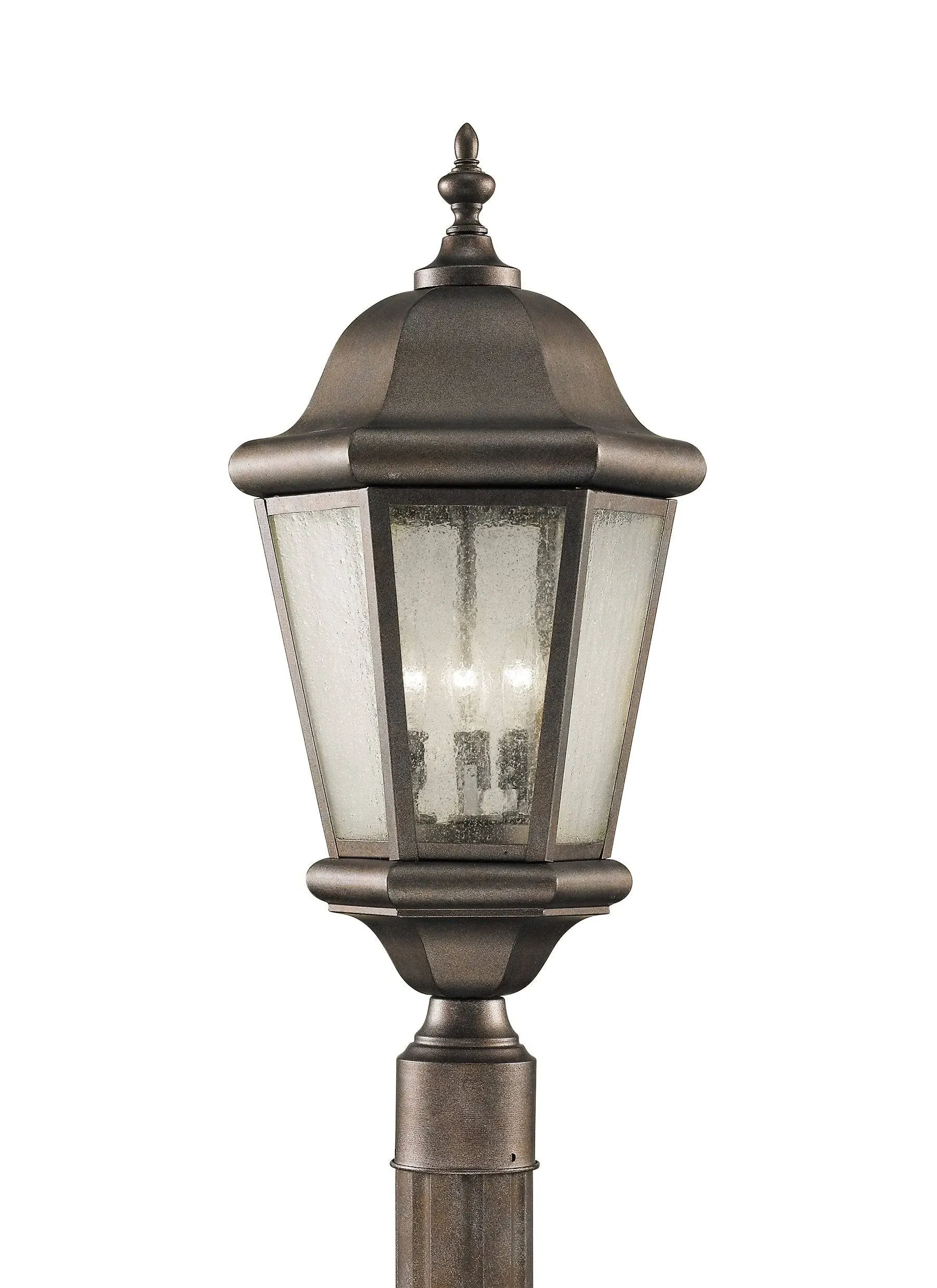 Generation Lighting Martinsville Three Light Outdoor Post Lantern OL5907