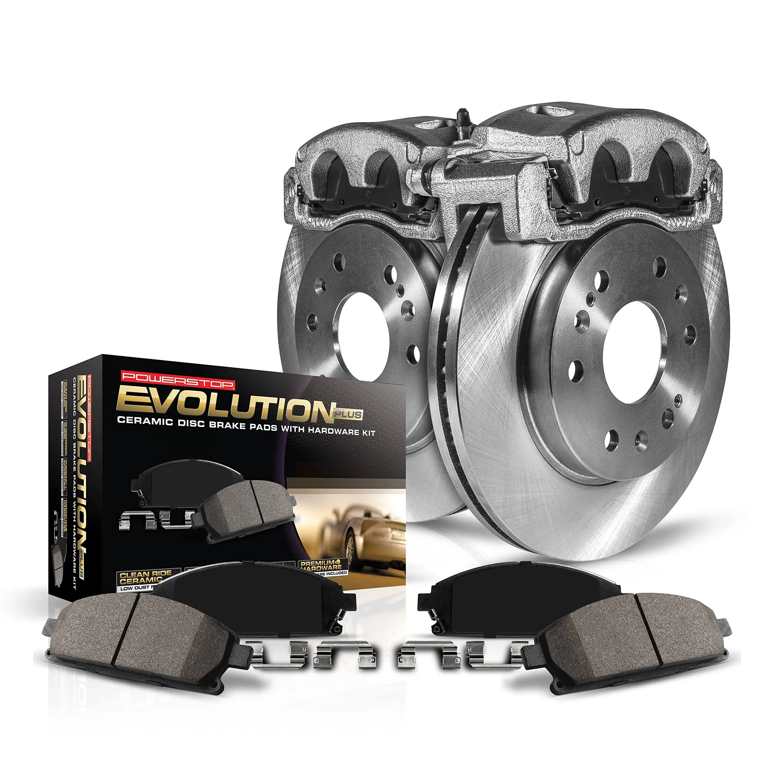 Power Stop 11-15 Chevrolet Cruze Front Autospecialty Brake Kit w/Calipers