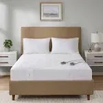 Beautyrest - Cool Touch Heated Mattress Pad - Full - White