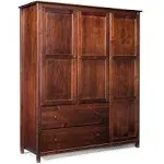 Charlestown Wardrobe Shaker 3-Door Armoire