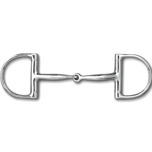 Myler Dee Stainless Steel Snaffle Without Hooks 5