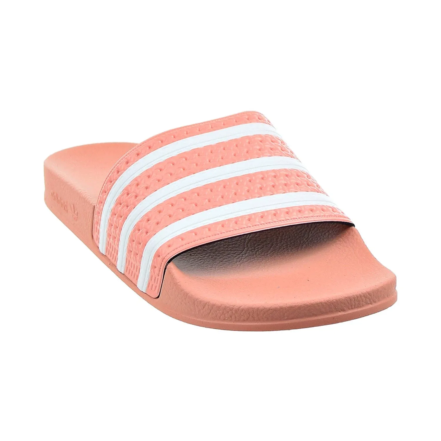 Adidas Adult Adilette Slides, Men's, Ambient Blush/White