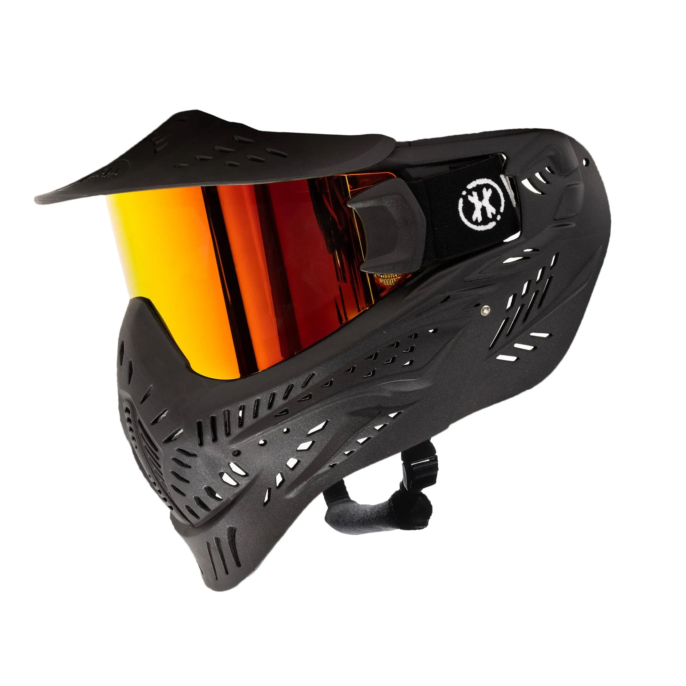 HK Army HSTL Paintball Goggle with Thermal Lens (Black/Fire Lens)