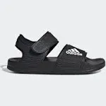 Adidas Youth Adilette Sandals Black/White