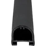 Black Rubber 018-312-EKD for 1" x 15/16" x 35' D-Seal RV Slide Out System