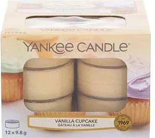 Yankee Candle Aromatic Vanilla Cupcake Candles 12 x 9.8 g