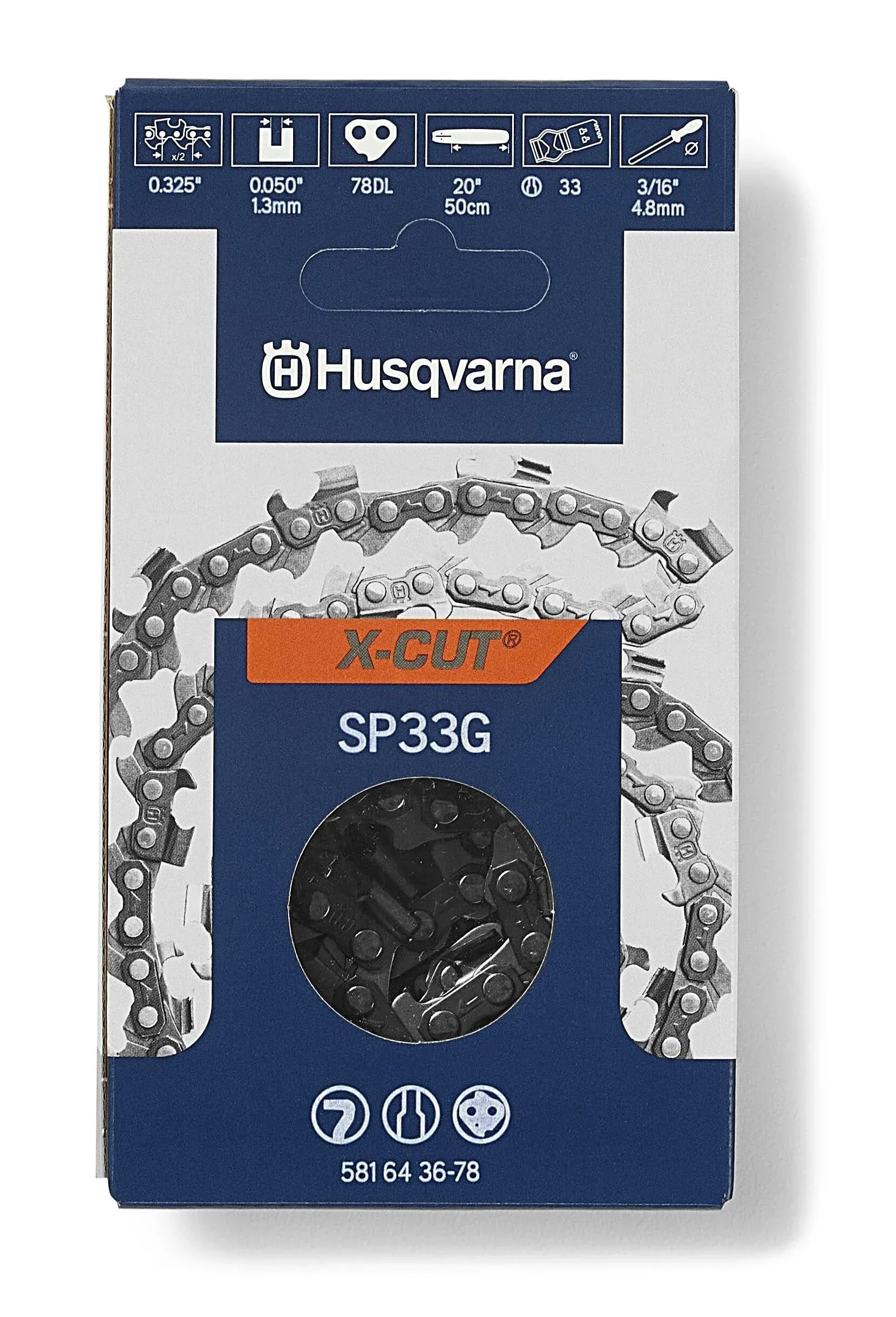 Husqvarna X-Cut SP33G Saw Chain Loop