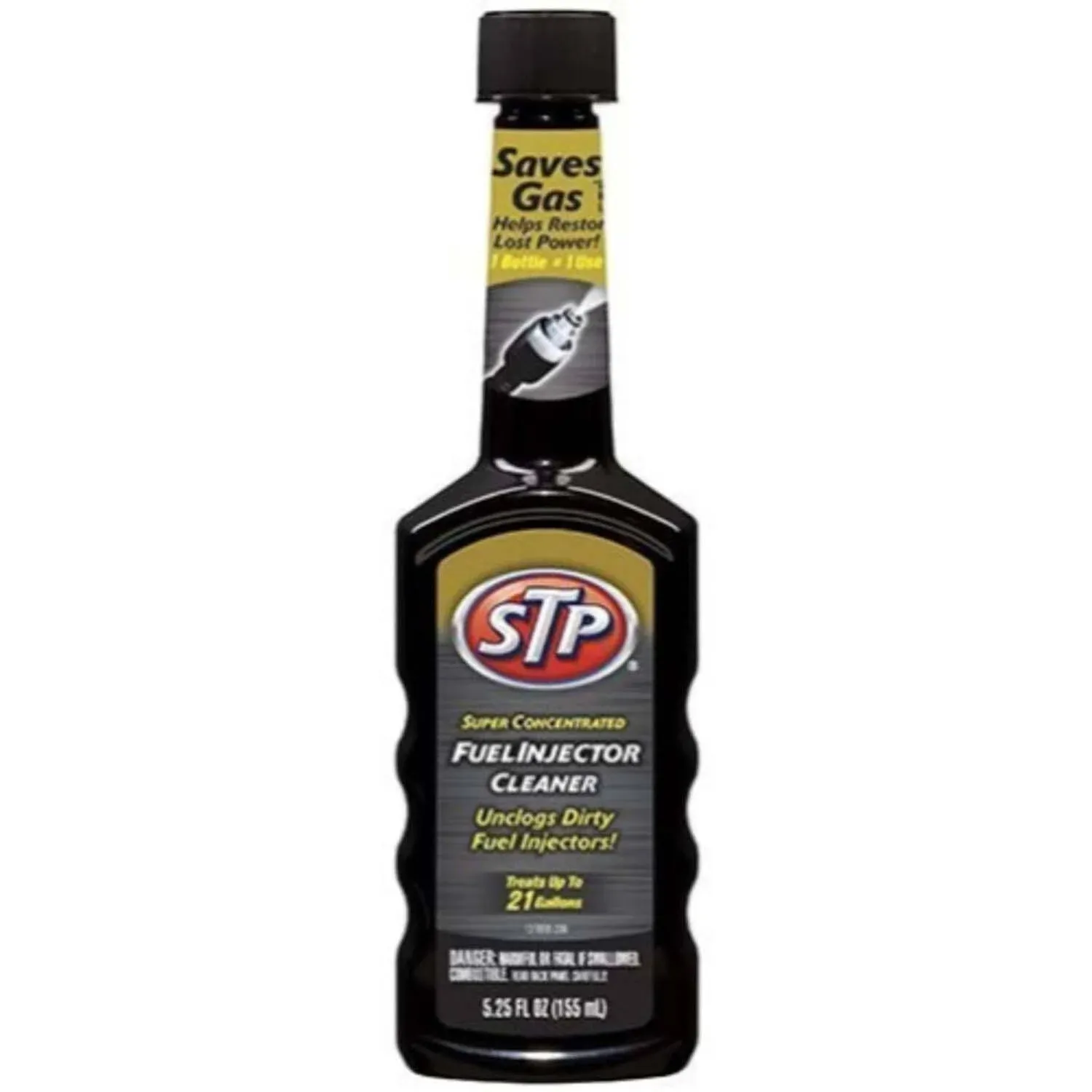 STP Fuel Injector Cleaner, Super Concentrated, Bottles, 5.25 Fl Oz, Pack of 12