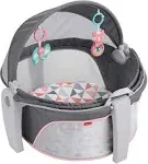 On the Go Portable Baby Beach Travel Dome with Sun Canopy, Gray (Used)