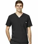 WonderWink W123 Men's V-Neck Scrub Top