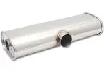 Vibrant Performance 10632 - StreetPower Muffler 3in Side Inlet x Dual 2.5in