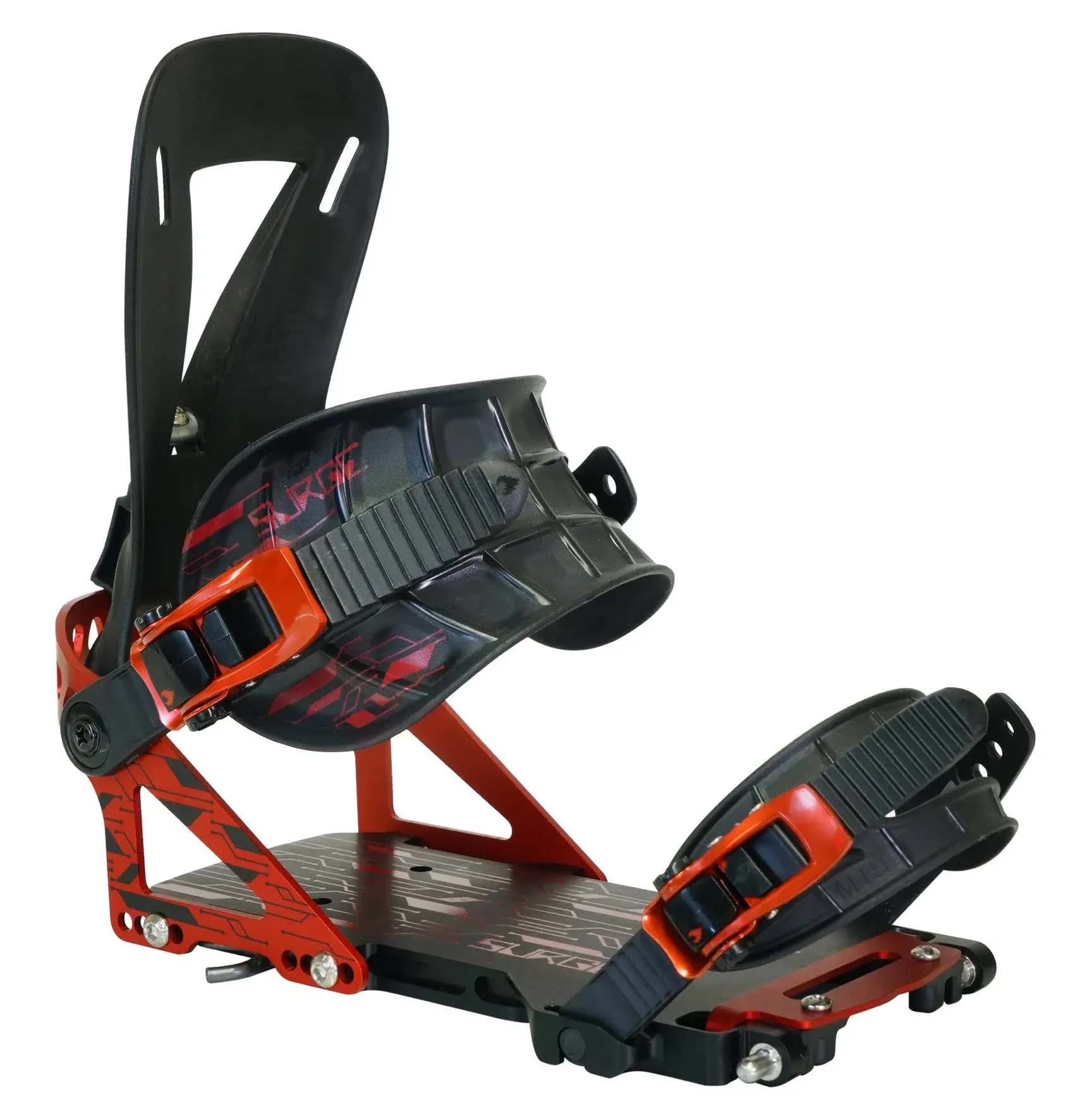 Spark R&D Surge St Splitboard Bindings, Large / Red