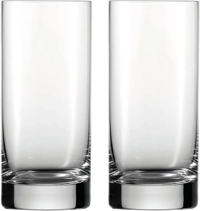 Zwiesel Glas Tritan Crystal Glass Paria Barware Collection Long Drink/Iced Beverage Cocktail Glass, 16.6-Ounce, Set of 6