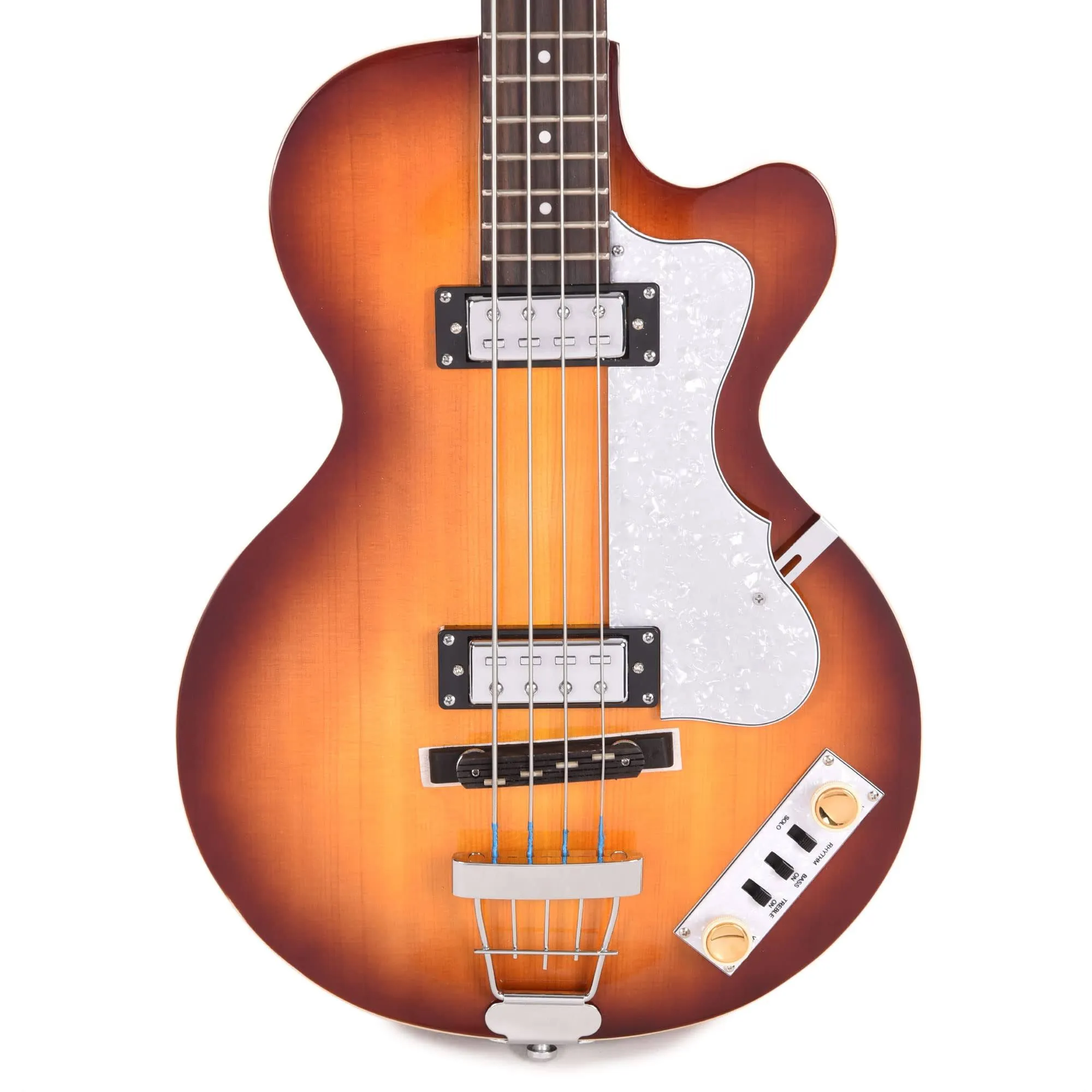 Hofner HI-CB-PE-SB Ignition Club Bass, Rosewood Fretboard, Sunburst