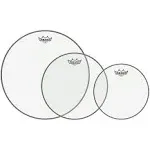 Remo Ambassador Clear 3-piece Tom Pack - 10/12/16 inch