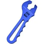 Evil Energy An Hose Fitting Adjustable Wrench Spanner Lightweight Aluminum 3AN-16AN Blue