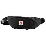 Fjallraven Medium Ulvo Recycled Nylon Belt Bag in Black