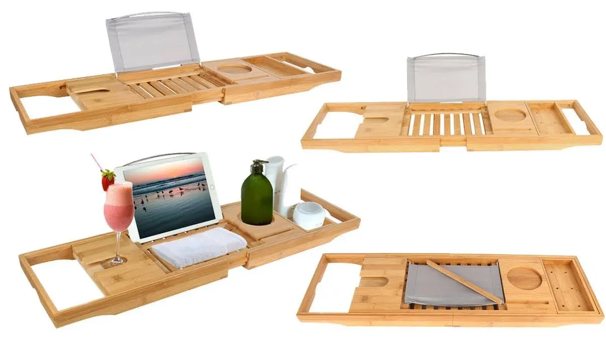 Bamboo Bathtub Tray