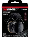 3M 90543-4DC Worktunes Connect Hearing Protector with Bluetooth, Black