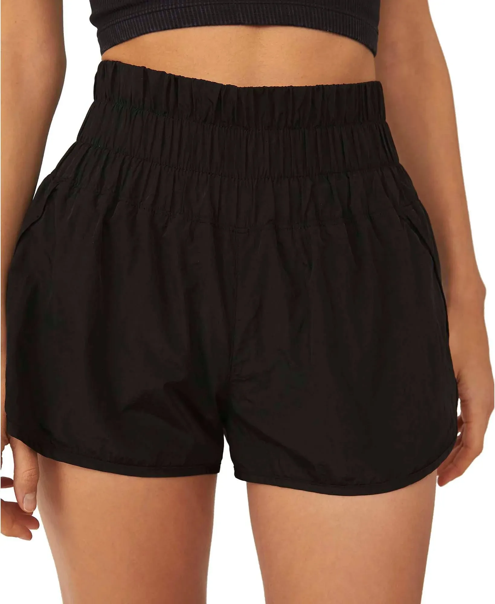 Free People Movement The Way Home Shorts - Black - M