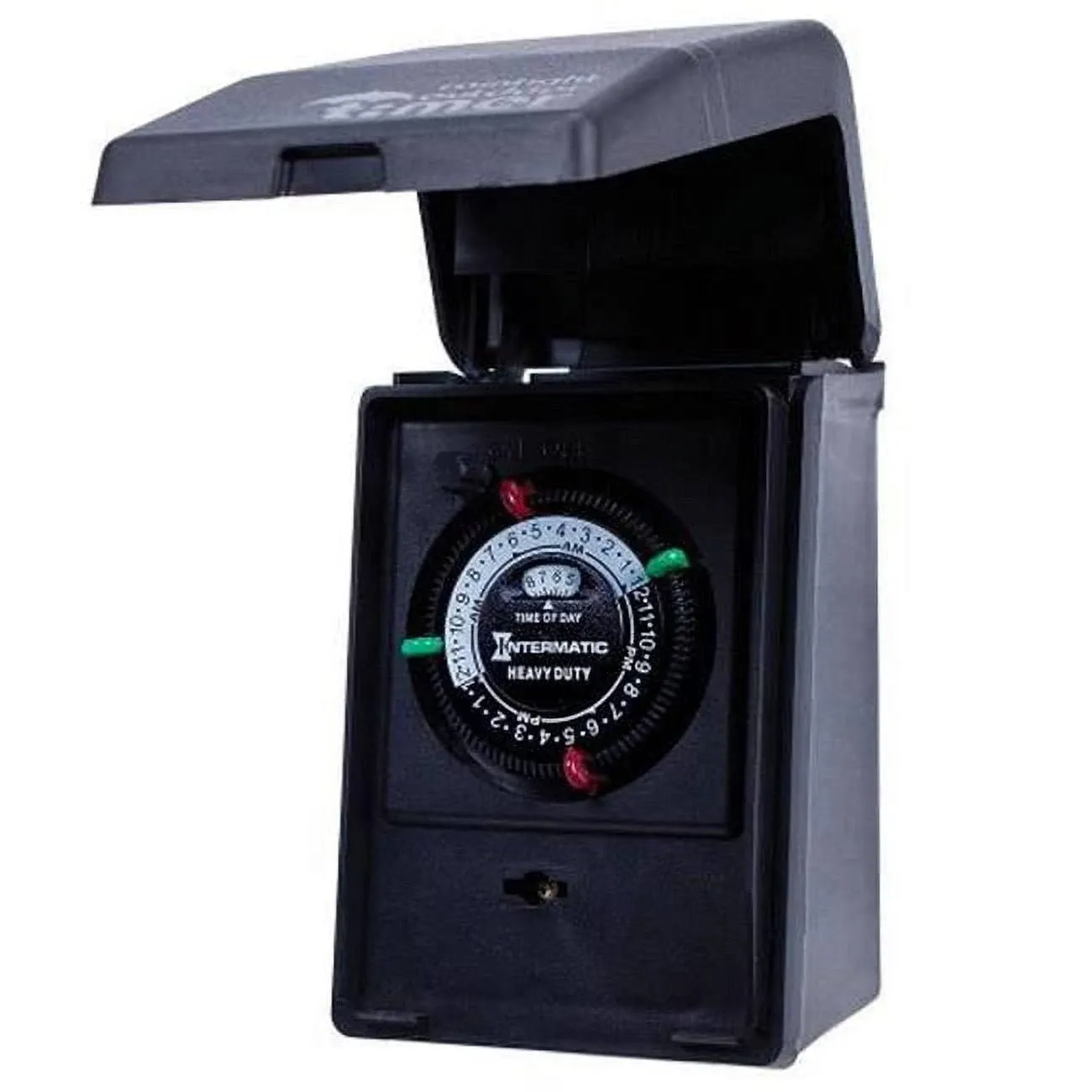 Intermatic HB11KD89 Heavy Duty Timer Outdoor 120 V Black Black