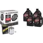 Maxima V-Twin Quick Change Kit Synthetic Filter 90-119014P