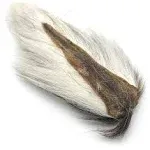 Hareline Large Northern Bucktail - White