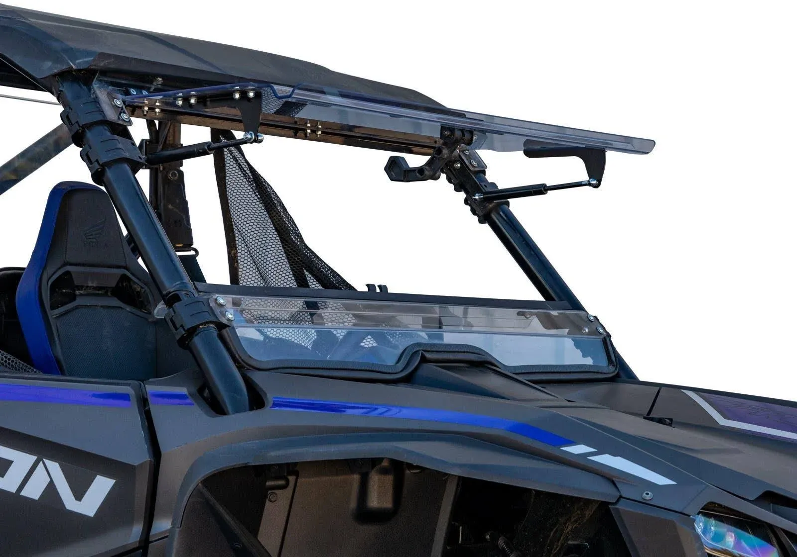 SuperATV Honda Talon 1000 Scratch Resistant Flip Windshield