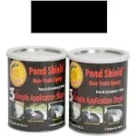 Pond Armor SKU-BLACK-GA Non-Toxic Pond Shield Epoxy Paint 1.5-Gallon Black