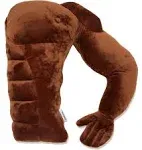 Living Health Products BFPB-MUS-BRWMA Boyfriend Pillow - Brown Man - Boyfrien...