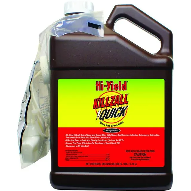 Hi-Yield 32169 Killzall Quick Weed and Grass Killer, 1 Gallon