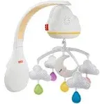 Fisher-Price Calming Clouds Mobile &amp; Soother Infant to Toddler Sound Machine