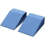 Strongtek Yoga Foam Wedge Blocks (Pair) Soft Wrist Wedge, Supportive Foot Exerci