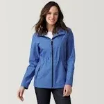 Free Country Womens Water Resistant Lightweight Raincoat