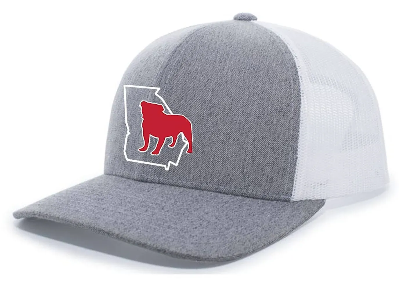 It's All About The South Georgia Outline with Bulldog Mesh Back Trucker Hat