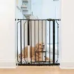 Carlson Pet Products Tension-mount Black Metal Pet GateCarlson Pet Products Tension-mount Black Metal Pet Gate