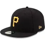 Men's New Era Black Pittsburgh Pirates Game Authentic Collection On-Field 59FIFTY Fitted Hat, Size: 7 1/8