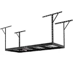 VEVOR Overhead Garage Storage Rack 3x8 Garage Ceiling Storage Racks Heavy Duty Adjustable Cold Rolled Steel Racks for Garage Storage Organization