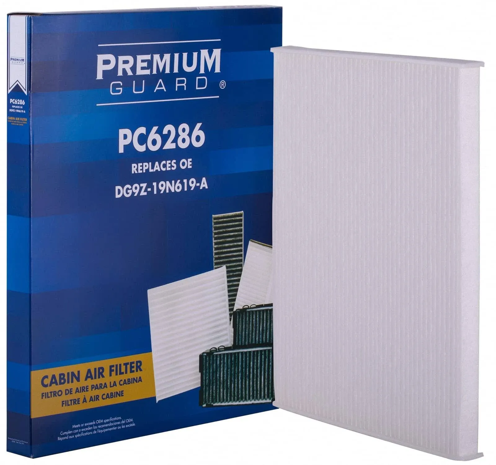 Premium Guard® PC6286 - Cabin Air Filter