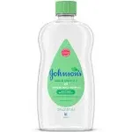 Johnson's Baby Oil, Aloe Vera Vitamin E