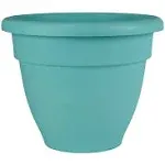 HC Companies 12-Inch Dusty Teal Caribbean Planter