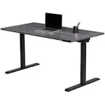 Realspace Magellan Performance Electric 60"W Height-Adjustable Standing Desk, Gray