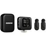 Shure MoveMic Two Kit 2-Channel Wireless Lavalier Mic System w/ MoveMic Receiver