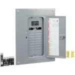 Square D 100-Amp 20-Spaces 40-Circuit Indoor Main Breaker Plug-On Neutral Load Center (Value Pack) | HOM2040M100PC1AVP